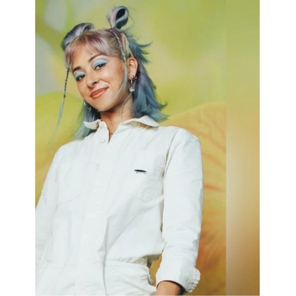 Vans x Lizzie Armanto Tan Cotton Skate Jumpsuit, size Small - Picture 15 of 16